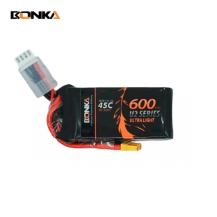 BONKA FPV 600mAh 45C 3S Ultra Series Racing LiPo